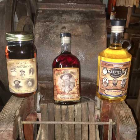 Hatfield Family Moonshine. New Products.