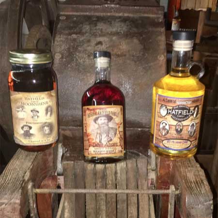 Hatfield Family Moonshine. New Products.