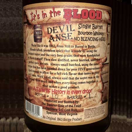 Hatfield Family Moonshine. New Products.